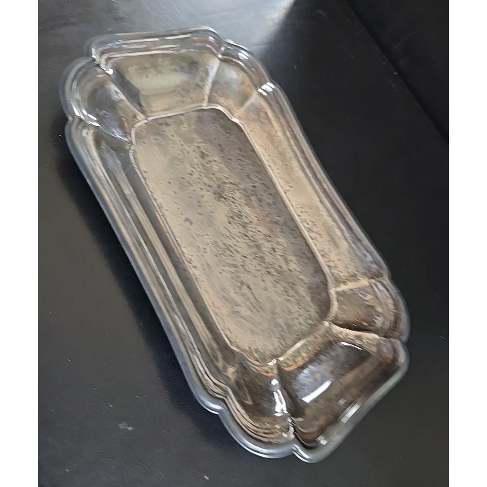 International Silver Co. Chadwick #1513 Serving Dish Platter Rectangular MCM VTG